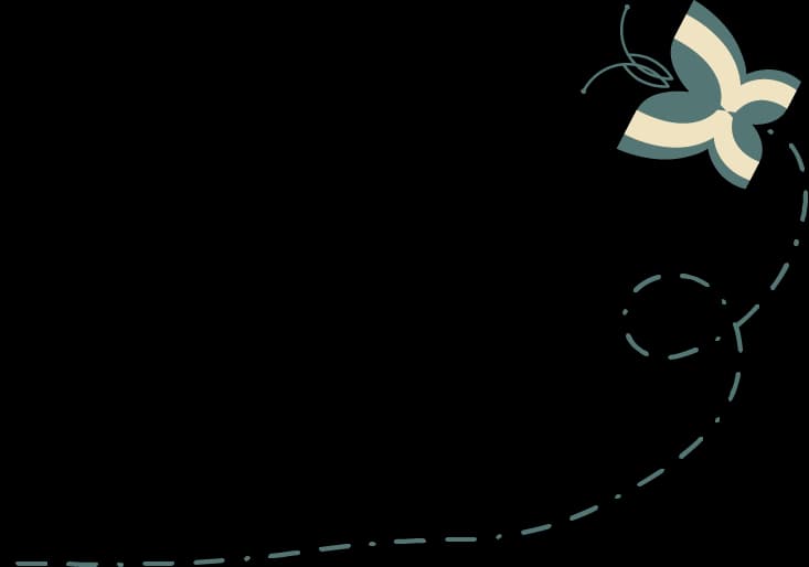 Decorative butterfly illustration